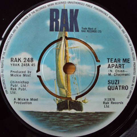 Suzi Quatro – Tear Me Apart (1977, Vinyl) - Discogs