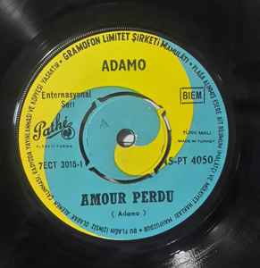 Adamo - Amour Perdu / J'aime Une Fleur album cover