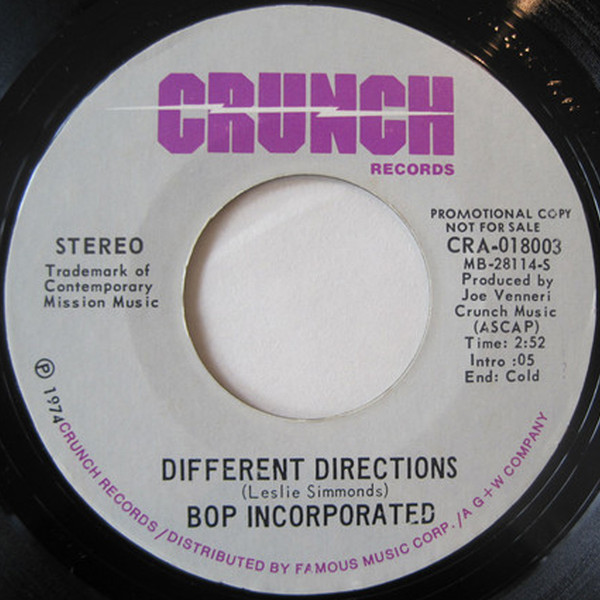 télécharger l'album Bop Incorporated - Until The Say Mercy Different Directions