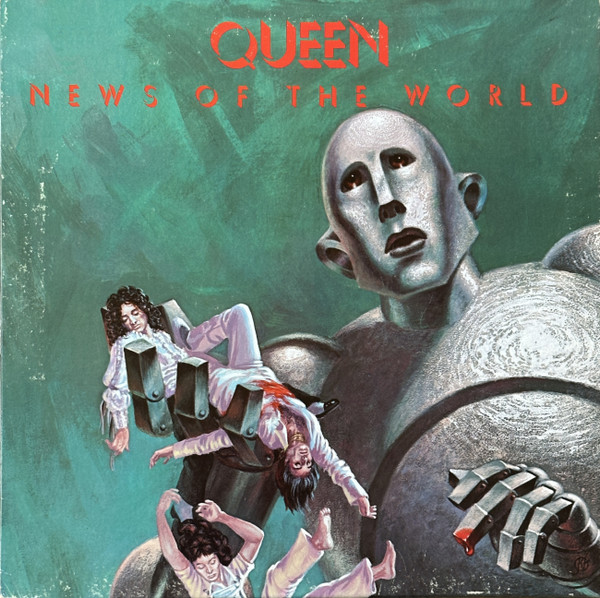 Queen - News Of The World Women's Vintage Burnout T-Shirt - Pop Music