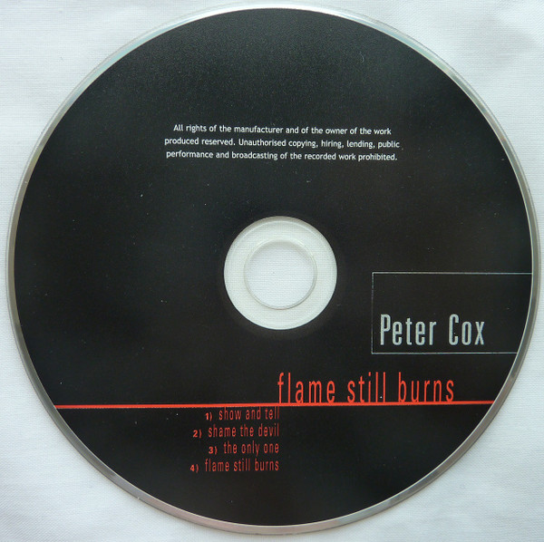 descargar álbum Peter Cox - Flames Still Burns