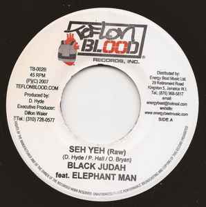 Black Judah - Seh Yeh album cover