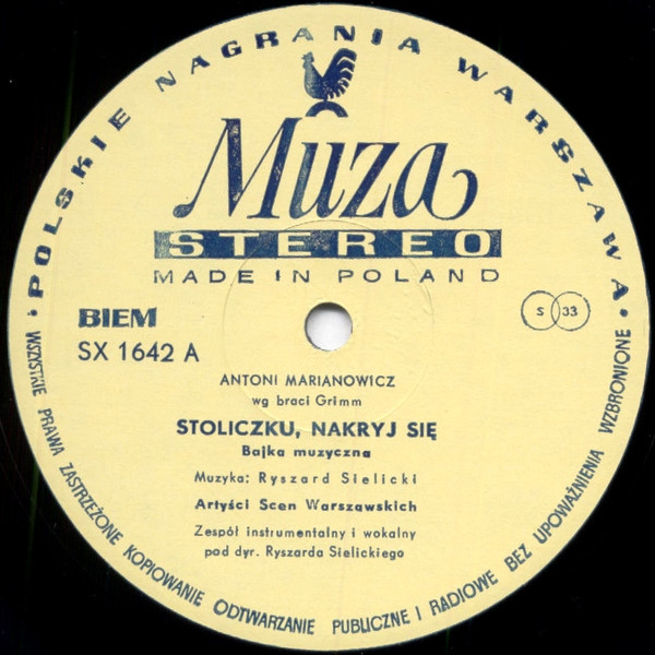 last ned album Antoni Marianowicz - Stoliczku Nakryj Się Tańczące Krasnoludki