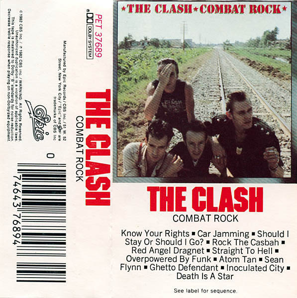 The Clash – Combat Rock (1982, Beige, Dolby System, Cassette 