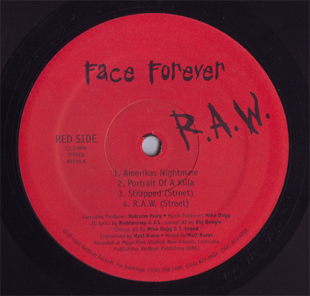 Face Forever – R.A.W. (1995, CD) - Discogs