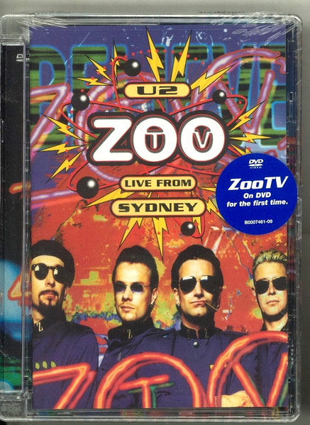 En segundo lugar Fruta vegetales Perversión U2 – ZooTV Live From Sydney (2006, DVD) - Discogs