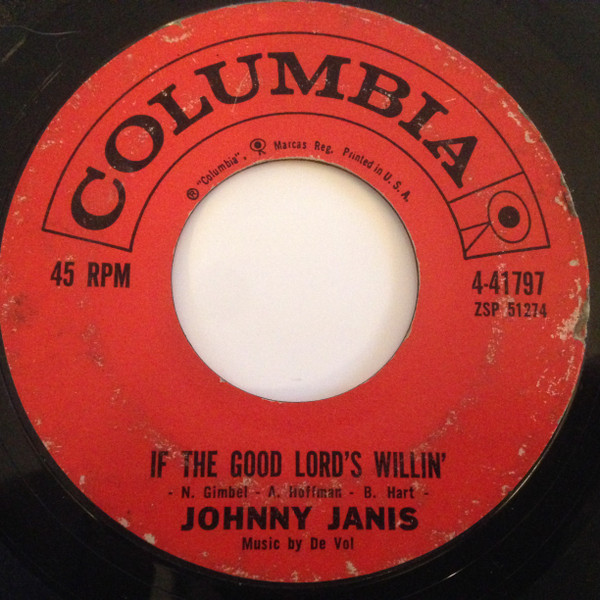 ladda ner album Johnny Janis - Gina If The Good Lords Willin
