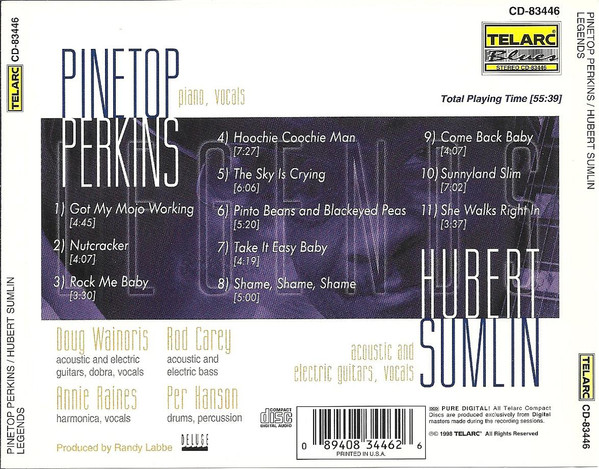 télécharger l'album Pinetop Perkins Hubert Sumlin - Legends