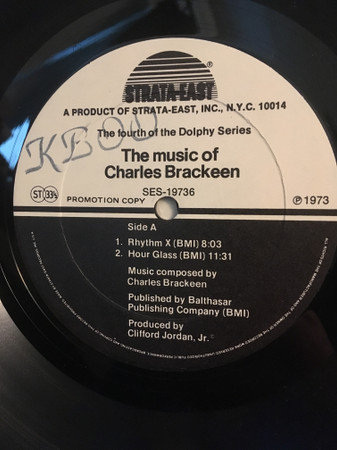 Charles Brackeen – Rhythm X (The Music Of Charles Brackeen) (1973