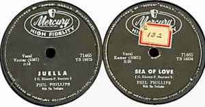 Phil Phillips With The Twilights - Sea Of Love / Juella album cover