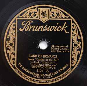 Virginia Rea - Land Of Romance / I Dare Not Love You album cover