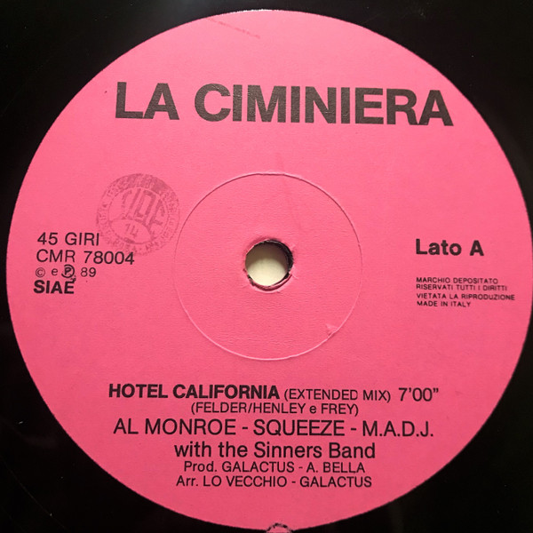 télécharger l'album Al Monroe Squeeze MADJ - Hotel California