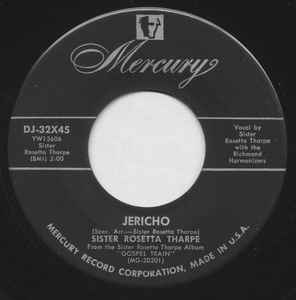 Sister Rosetta Tharpe, Richmond Harmonizers – Jericho (1956, Vinyl 