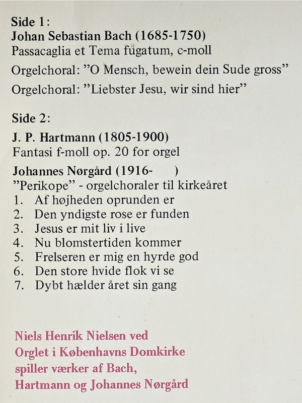 last ned album Niels Henrik Nielsen - Pro Organo