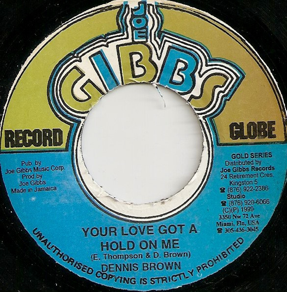 Dennis Brown – Your Love Got A Hold On Me (1999, Vinyl) - Discogs