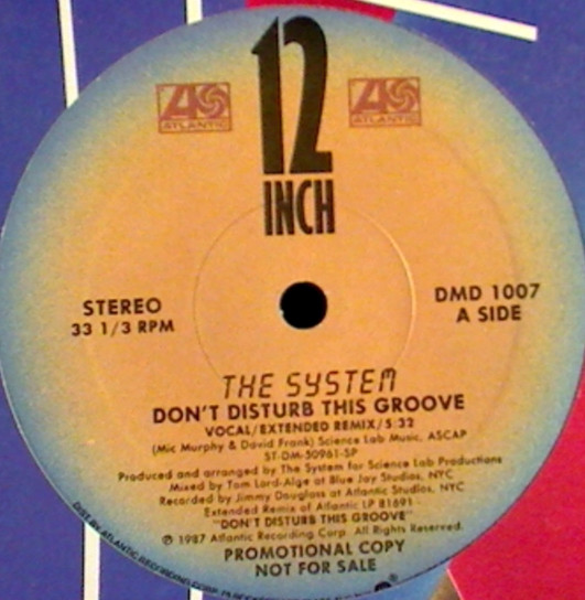 The System – Don't Disturb This Groove (1987, Vinyl) - Discogs