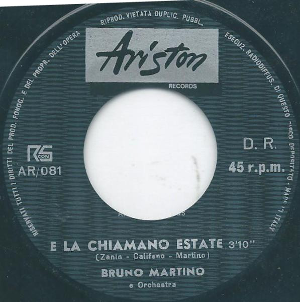 last ned album Bruno Martino - E La Chiamano Estate Ragazza Di Ipanema