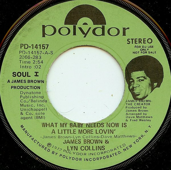 ジェームス・ブラウン & リン・コリンズ = James Brown And Lyn