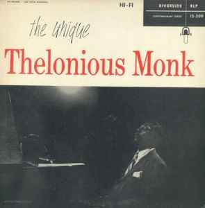 Thelonious Monk - The Unique Thelonious Monk | Releases | Discogs