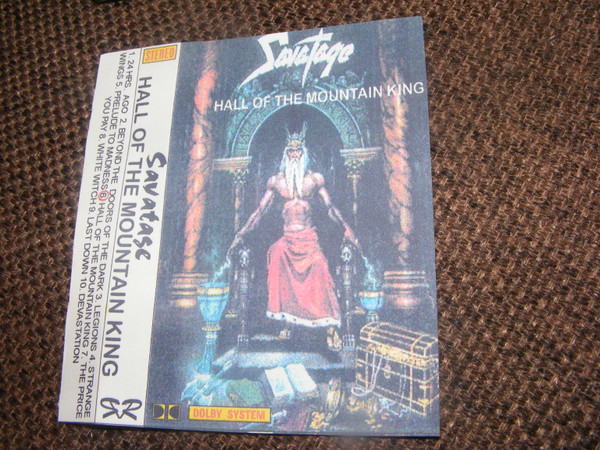 Savatage – Hall Of The Mountain King (Cassette) - Discogs