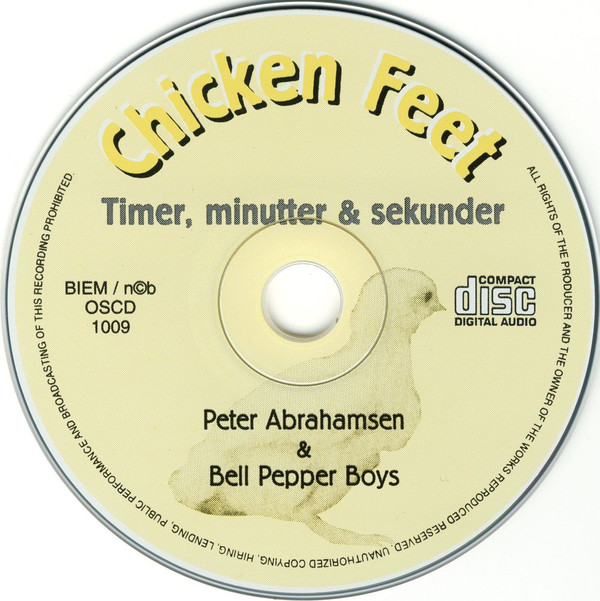 télécharger l'album Peter Abrahamsen & Bell Pepper Boys - Chicken Feet Timer Minutter Sekunder