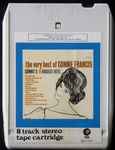 Cover of The Very Best Of Connie Francis, 1973, 8-Track Cartridge