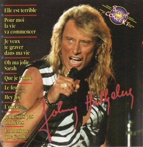 JOHNNY HALLYDAY CD PROMO MA RELIGION 