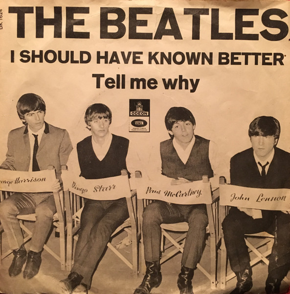 The Beatles – I Should Have Known Better (1964, Black Labels 