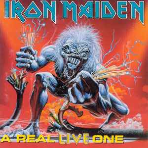 Iron Maiden - A Real Live One album cover