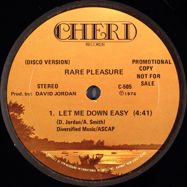 Rare Pleasure - Let Me Down Easy | Releases | Discogs