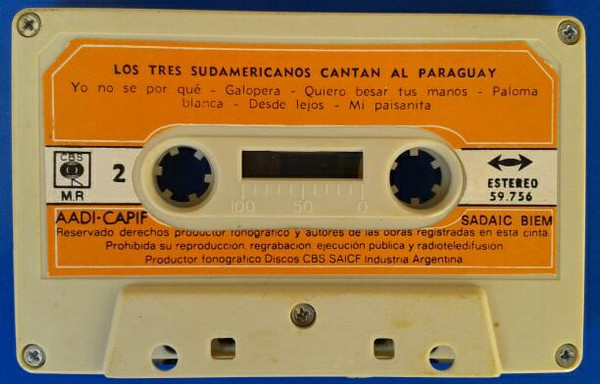 last ned album Los Tres Sudamericanos - Los Tres Sudamericanos Cantan Al Paraguay