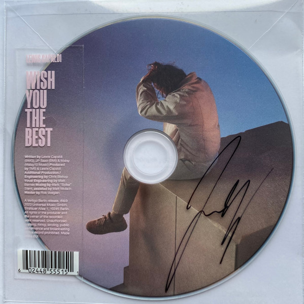 ‘Wish You The Best’ Limited Edition 7” Vinyl Single - Lewis Capaldi