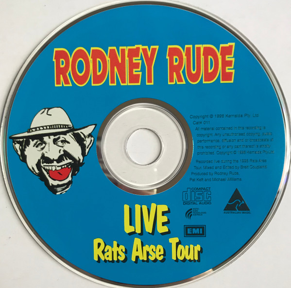 lataa albumi Rodney Rude - Live Rats Arse Tour