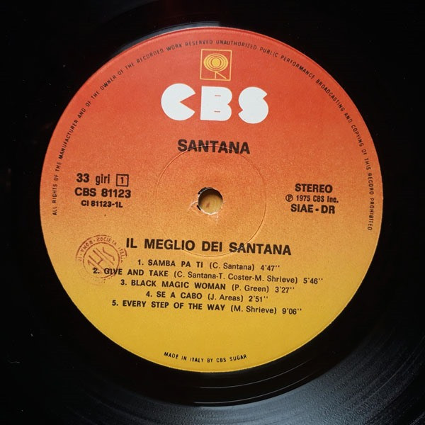 last ned album Santana - Il Meglio Dei Santana