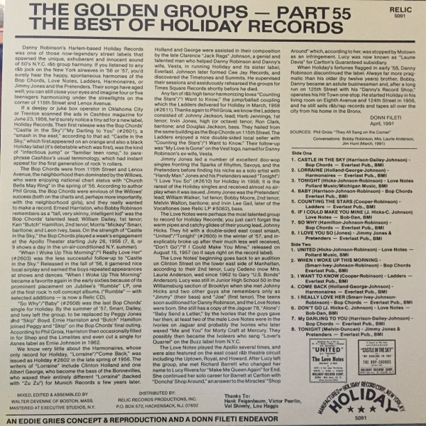 ladda ner album Various - The Best Of Holiday Records