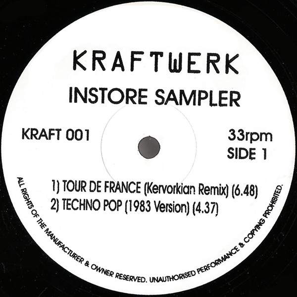 Kraftwerk – Instore Sampler (1999, Vinyl) - Discogs