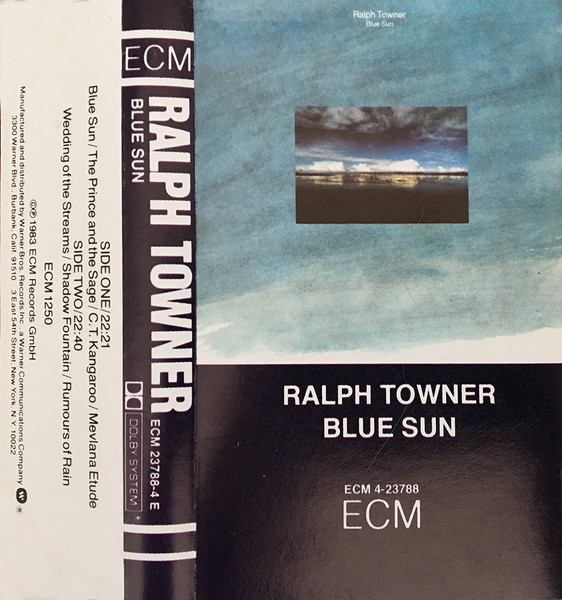 Ralph Towner – Blue Sun (Cassette) - Discogs
