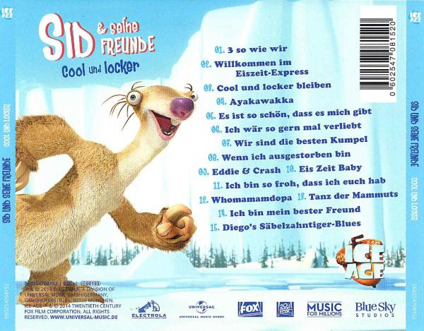 ladda ner album Sid & Seine Freunde - Cool Und Locker Das Offizielle Musikalbum