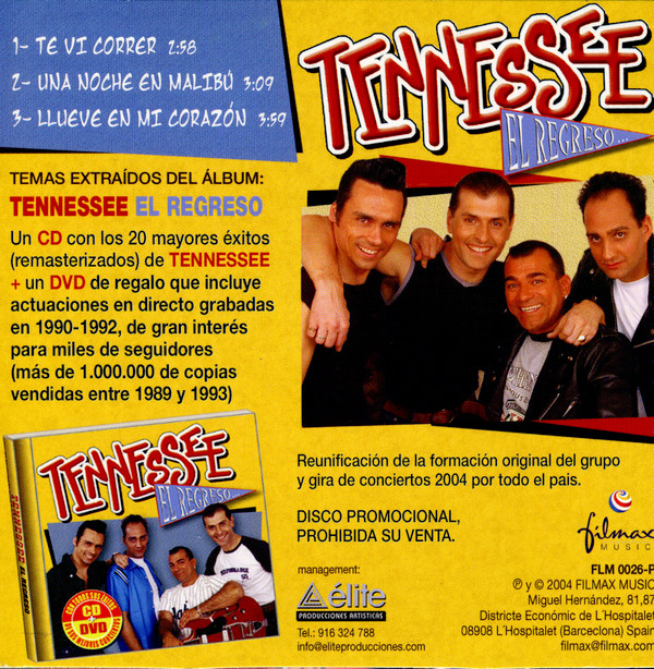 ladda ner album Tennessee - El Regreso