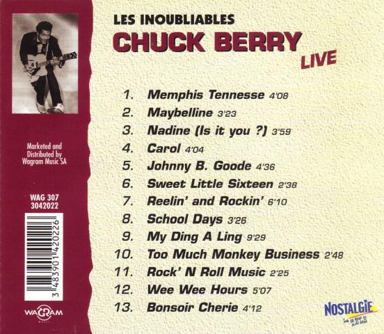 ladda ner album Chuck Berry - Les Inoubliables