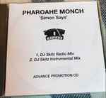 PHAROAHE MONCH SIMON SAYS BEHIND CLOSED DOORS CD SINGLE 4 SONGS RAWKUS  49925356724