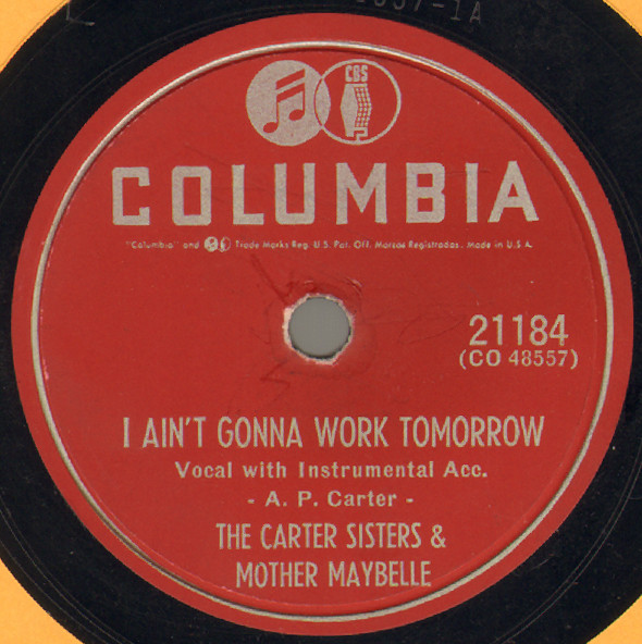 Album herunterladen The Carter Sisters & Mother Maybelle - You Are My Flower I Aint Gonna Work Tomorrow