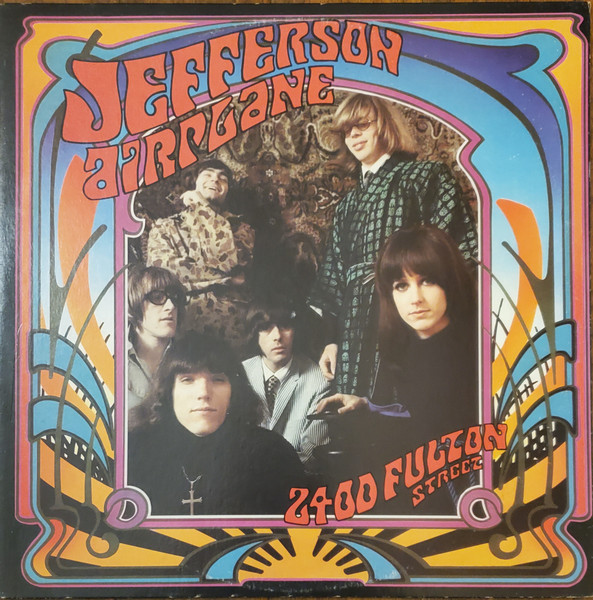 JEFFERSON AIRPLANE「2400 FULTON STREET」米ORIG [半透明盤