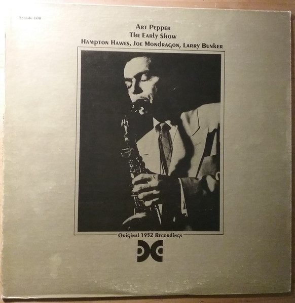 Art Pepper – The Early Show (1976, Vinyl) - Discogs