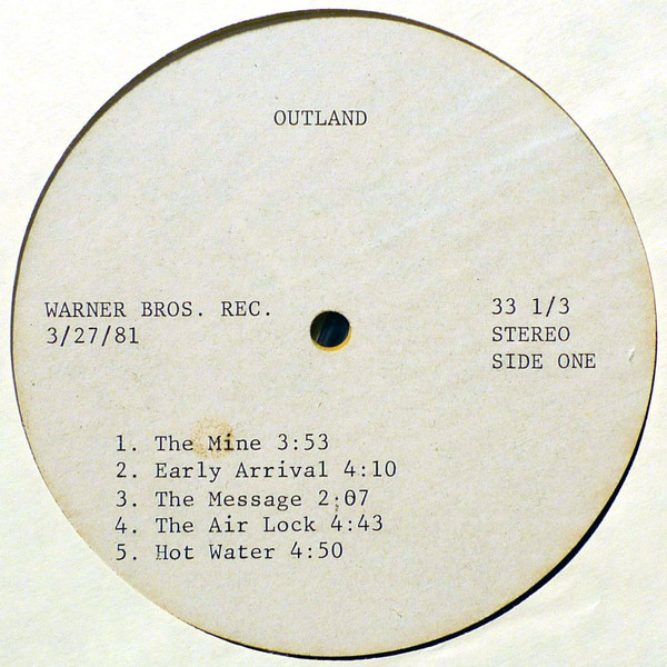 lataa albumi Jerry Goldsmith - Outland Original Sound Track
