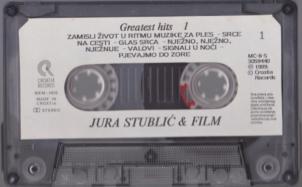 Album herunterladen Jura Stublić & Film - Greatest Hits 1