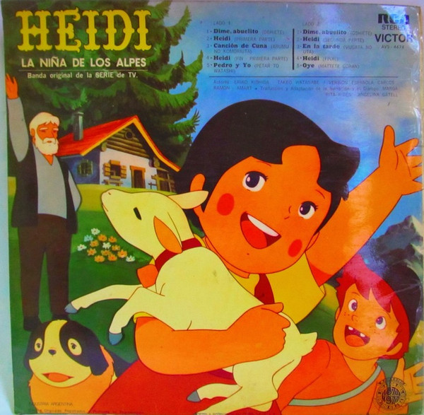 descargar álbum Heidi - Heidi La niña de los Alpes