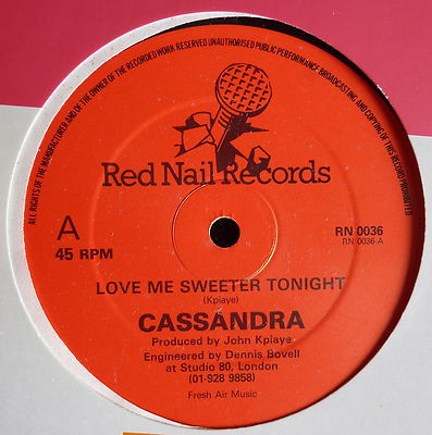 Cassandra – Love Me Sweeter Tonight (1982, Vinyl) - Discogs