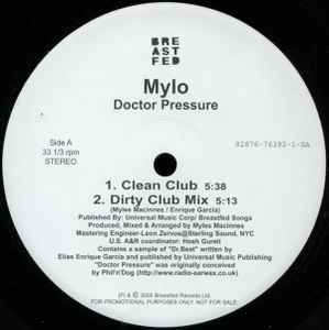 Mylo - Doctor Pressure album cover