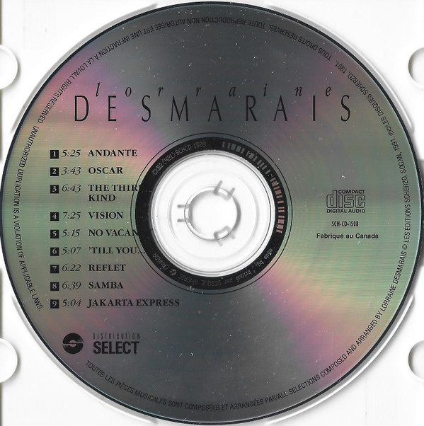 Lorraine Desmarais - Vision | Les Disques Scherzo (SCH-CD-1508) - 4